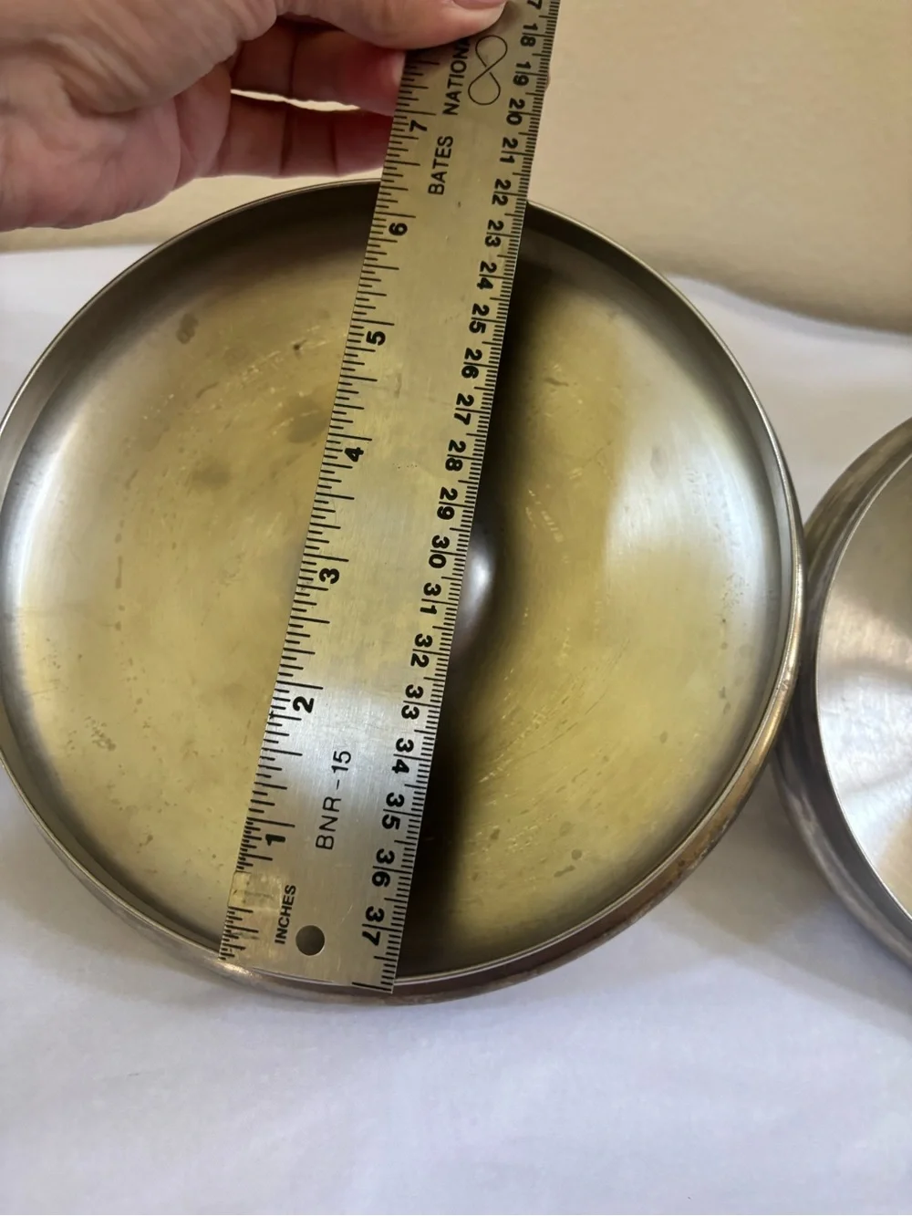 Farberware Stainless Steel Replacement Lids Set of 2 Pot Pan Covers